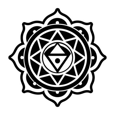 Kutsal geometriyle mandala