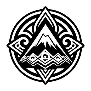 Dövmenin vektör çizimi