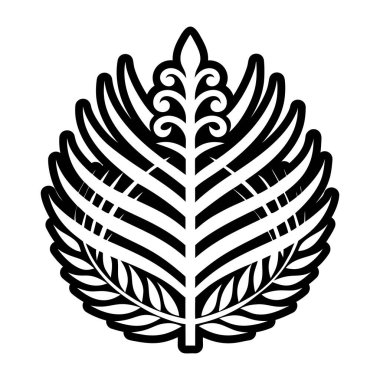 Yaprak yaprağı doğa ekoloji tasarımı