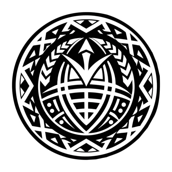 Siyah ve Beyaz Mandala