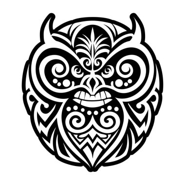 Kabile kafatasının vektör çizimi