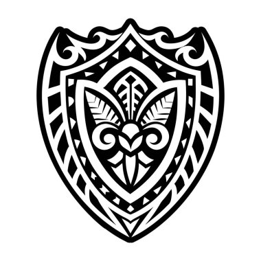 vektör kabile etnik dövme tasarımı