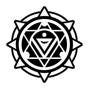 Kutsal geometrinin vektör simgesi