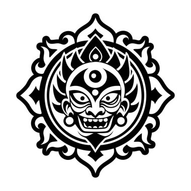 Kabile Dövme Vektör illüstrasyon