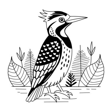 kuş vektör görüntü