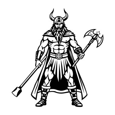 Kılıçlı savaşçı.