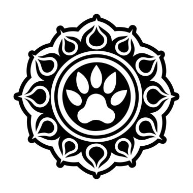 Hayvan reiki sembolünün katı bir simgesi