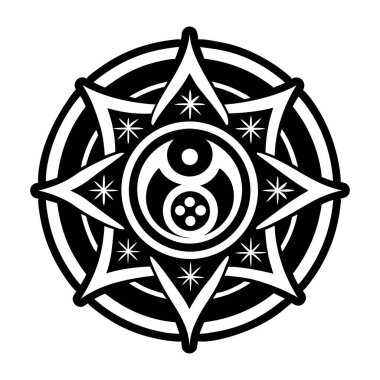 İlahi şifa sembolünün sembolü.