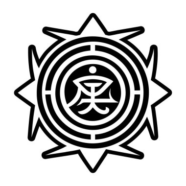 Ruhani kılavuz simgesi biçiminde