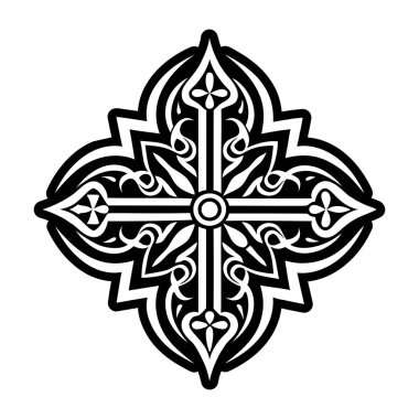 Haç sembolünün katı bir simgesi