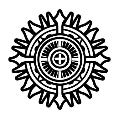 Katolik monarşisi simgesi katı stil simgesi