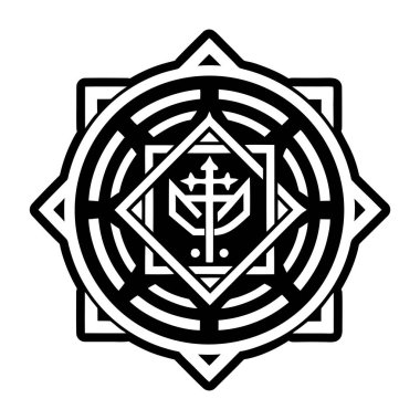 Mezmur sembolünün katı biçim simgesi