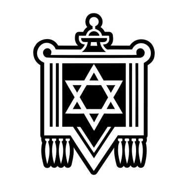 Torah manto sembolünün katı bir simgesi