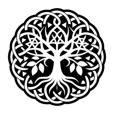 Kabartma biçiminde ağaç simgesi simgesi