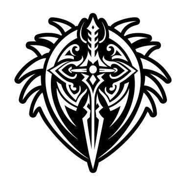 Dövme. Şablonu. Desen. Tasarım. Süsleme.