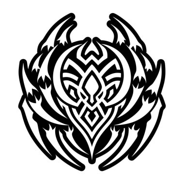 Katı biçimde tasarlanmış hayvan pençeleri simgesi