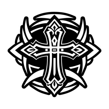 Katı biçimde çapraz simge simgesi