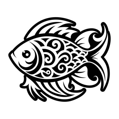 Balık dövmesinin katı bir simgesi.