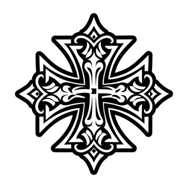 Okulun çapraz dövmesinin sembolü.