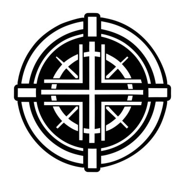 Dolu biçimdeki çapraz işaret simgesi