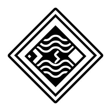 Su dalgaları simgesi biçiminde simge