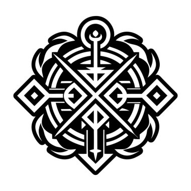 Hareket eden sembolün katı biçim simgesi