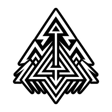 Üst yön simgesi simgesi katı biçiminde