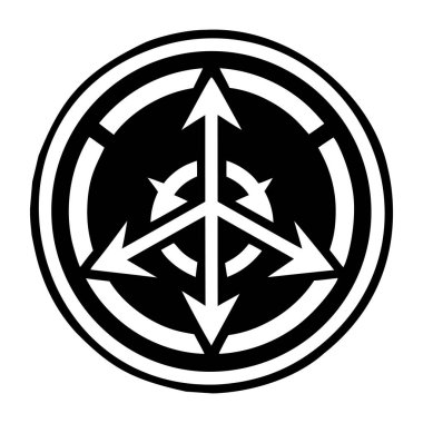 Katı biçimdeki yön simgesi simgesi