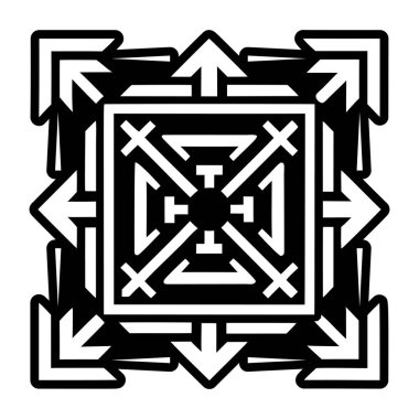 Okların doldurulmuş bir simgesi berduş sembolü