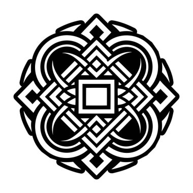 Düğüm sembolünün katı biçim simgesi