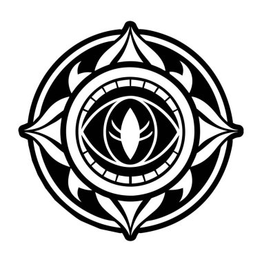 Ejder gözü simgesi biçiminde simge