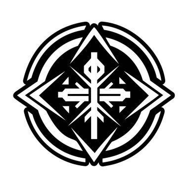 Donmuş nefes sembolünün katı bir simgesi