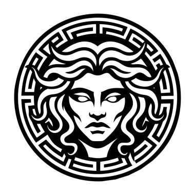 Medusa sembolünün bir simgesi.