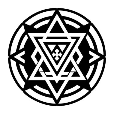 Dolu biçimdeki sihirli işaret simgesi