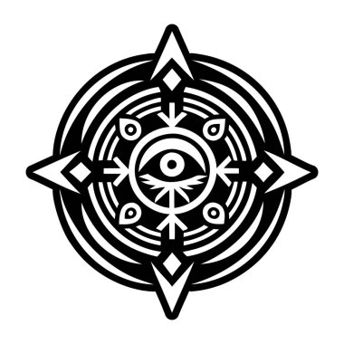 Gezgin ruh sembolünün sembolü.