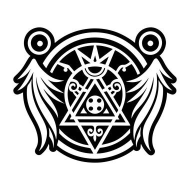 Dövmenin siyah simgesi