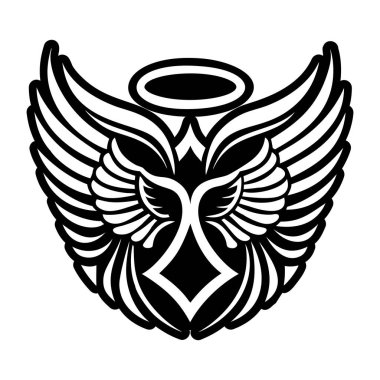 Melek simgesi simgesini katı bir şekilde fısıldıyor