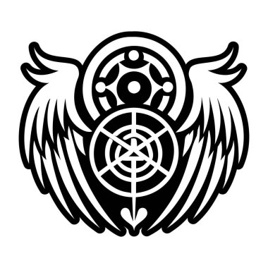 Ruhani sembolün katı biçim simgesi