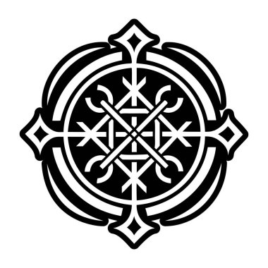 Kutsal mühür simgesi tam stil simgesi