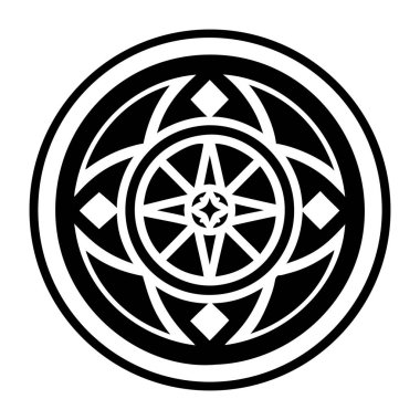 Kutsal geometri sembolünün bir simgesi.