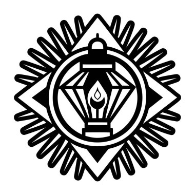 Koruyucu ışık sembolünün tam biçimli simgesi