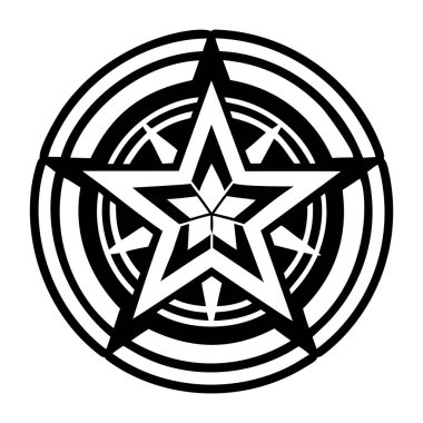 Koruyucu yıldız simgesi biçiminde