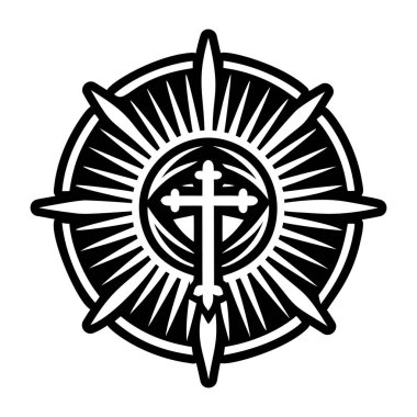 Dini haç sembolünün sembolü.