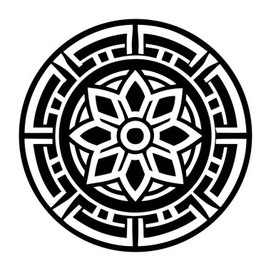 Kutsal çember sembolünün bir simgesi.