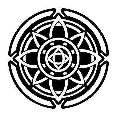 Dolu biçimdeki sonsuz çember simgesi