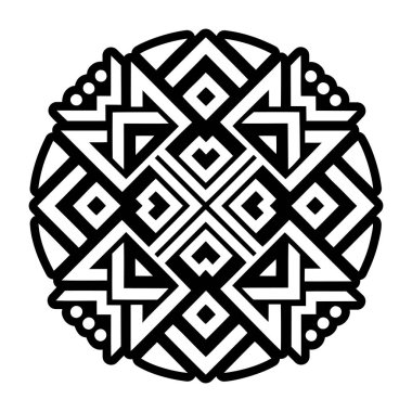 Geometrik ruh sembolünün bir simgesi.