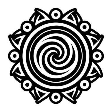 Kabartma biçiminde döndürme simgesi simgesi