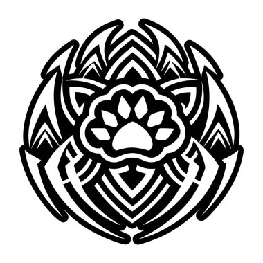 Kaplan Pençesi sembolü simgesi biçiminde