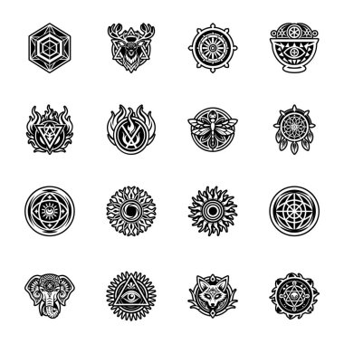 Etnik takılar kümesi