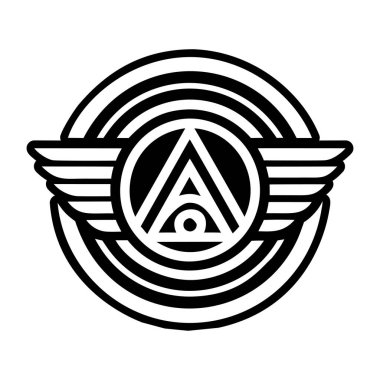 soyut logo tasarımı simgesi